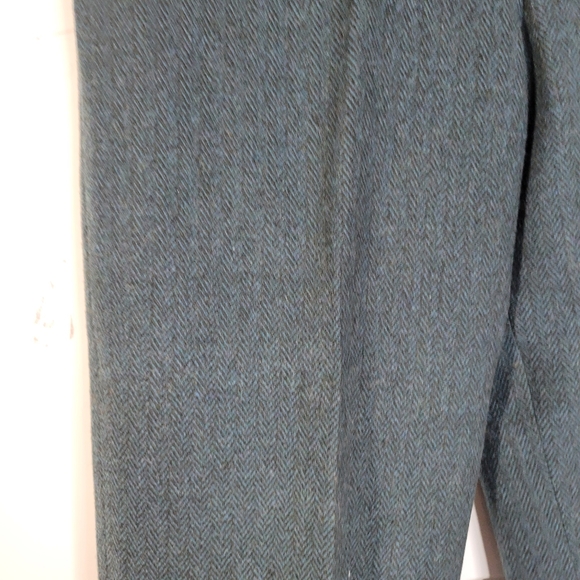 Womans Pendleton Lined Teal Blue Wool/Lambswool/nylon blend pants Size 10 - Picture 3 of 11